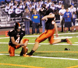 Kicker Brody Wood.